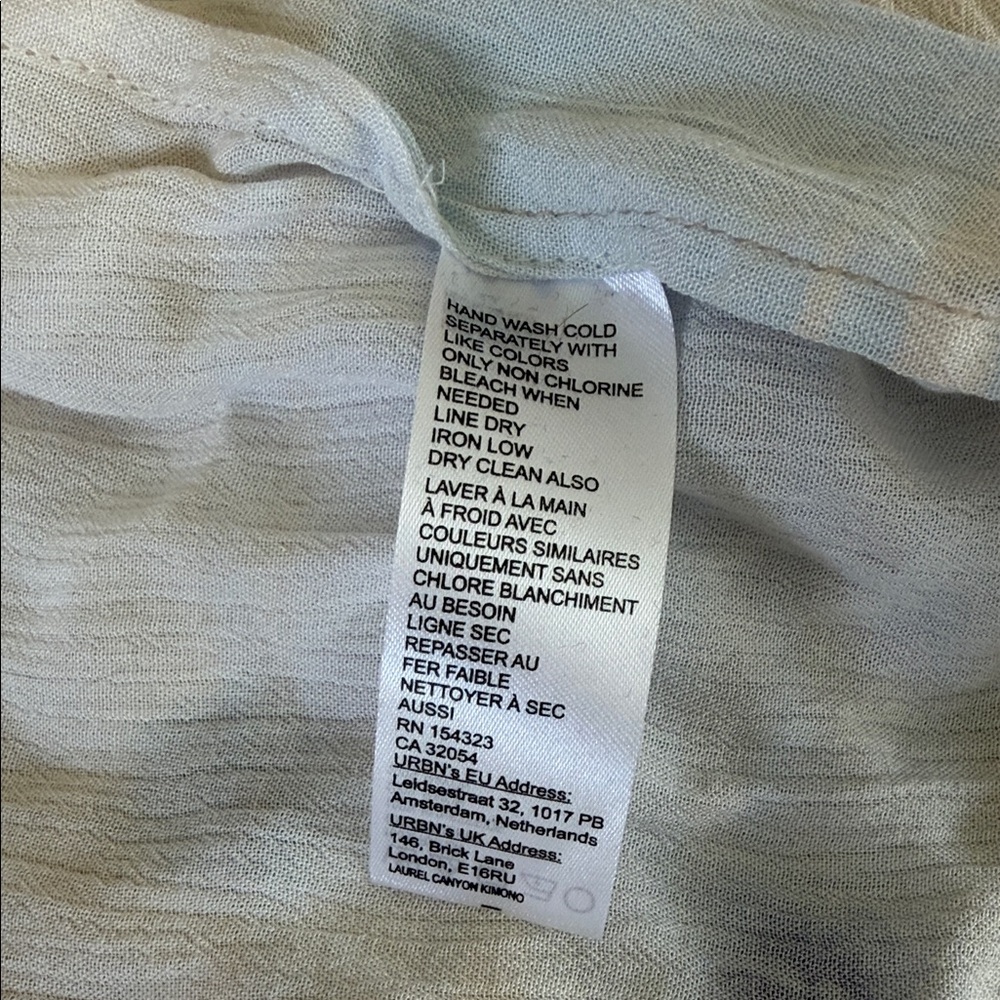 Free People Laurel Canyon Kimono robe cover up - Picture 6 of 7